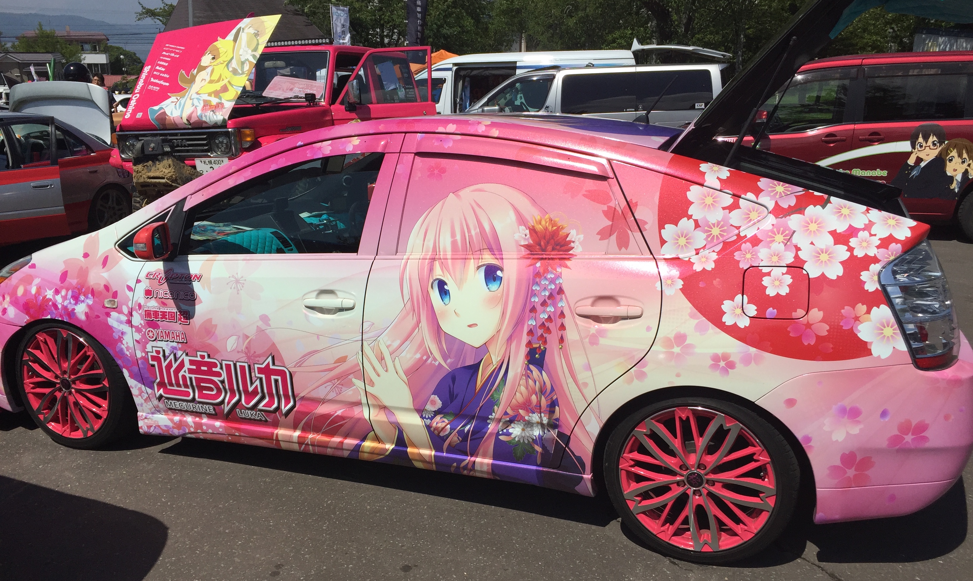 anime car show Ironmouse special wheels #anime #animecar #animecarshow... |  TikTok
